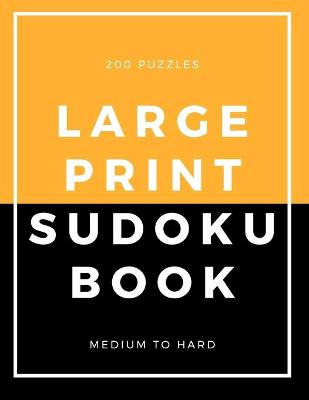 Large Print Sudoku Book