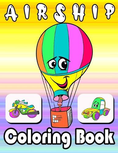 Airship coloring book