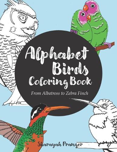 Alphabet Birds Coloring Book