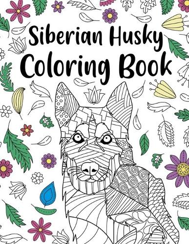 Siberian Husky Coloring Book