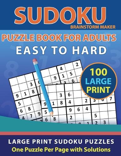 Sudoku Puzzle Book for Adults