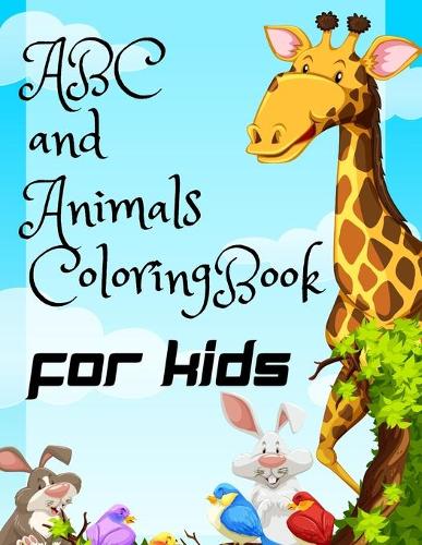 ABC and Animals Coloring Book for kids