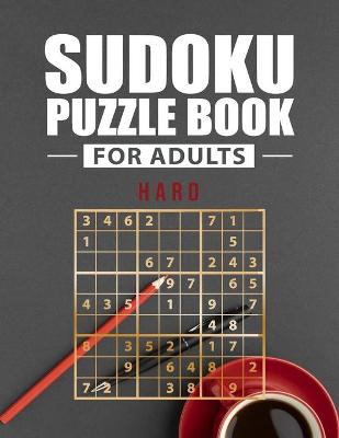 Sudoku puzzle book hard for adults