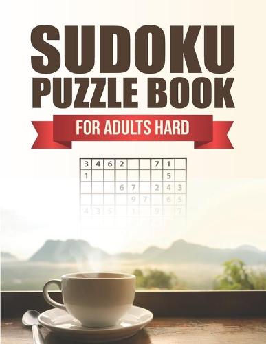 Sudoku puzzle book for adults hard