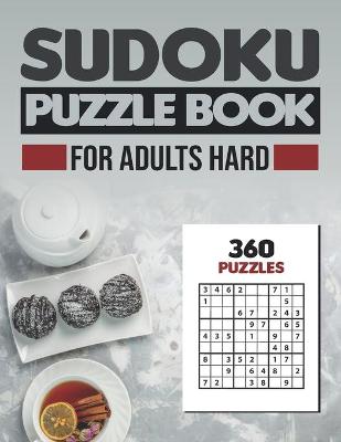 Sudoku puzzle book for adults hard