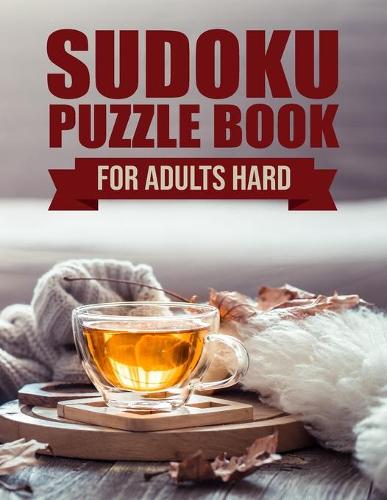 Sudoku puzzle book for adults hard