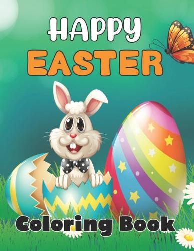 Happy Easter Coloring Book