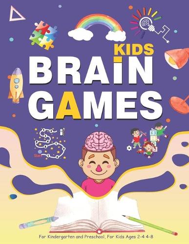 Kids Brain Games, For Kindergarten and Preschool, For Kids Ages 2-4 4-8
