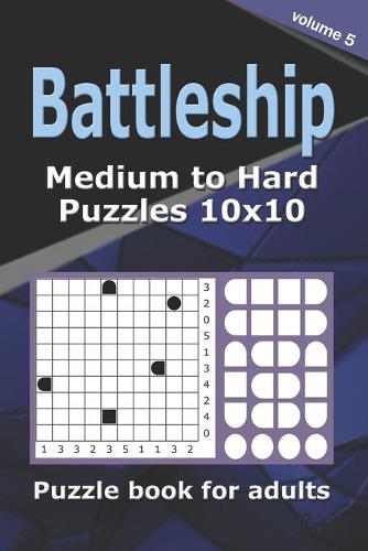 Battleship puzzle book for adults.