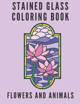 Stained Glass Coloring Book