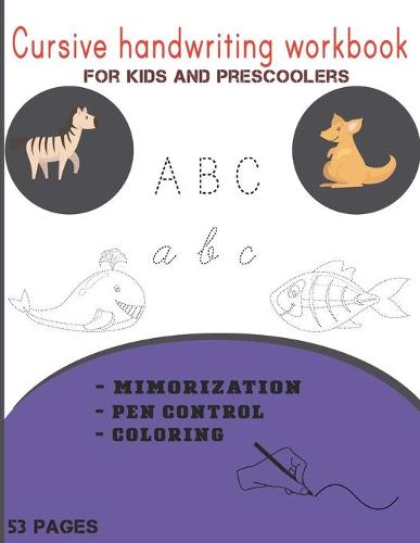 Cursive handwriting workbook