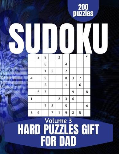 Hard Sudoku Book Gift For Dad