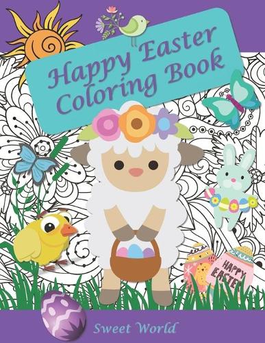 Happy Easter Coloring Book