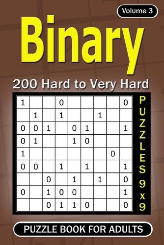 Binary puzzle books for Adults