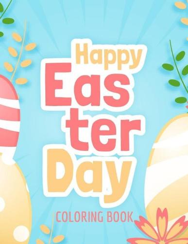 Happy Easter Day Coloring Book