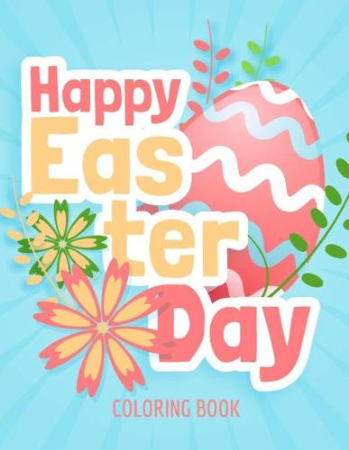 Happy Easter Day Coloring Book
