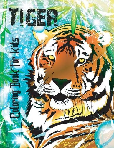 Tiger coloring book for kids