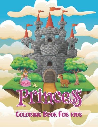 Princess coloring book for kids