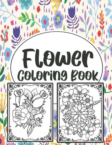 Flower Coloring Book