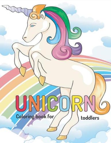 Unicorn coloring book for toddlers
