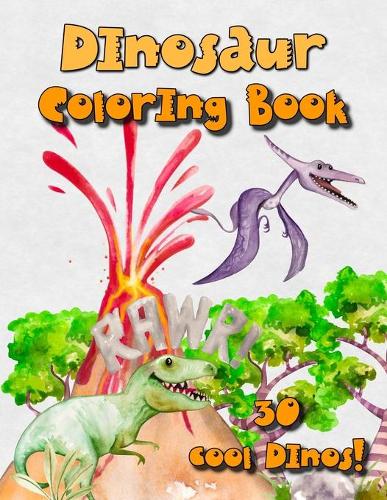 Dinosaur coloring book