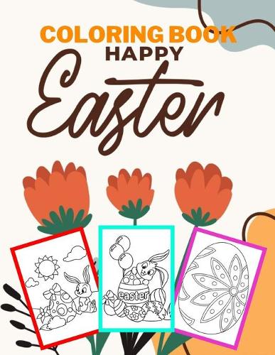 happy easter coloring book