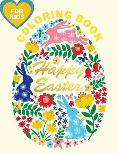 happy easter coloring book for kids
