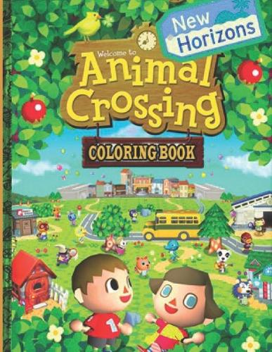 Animal Crossing New Horizons Coloring Book