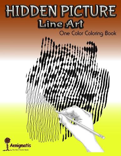 Hidden Picture Line Art