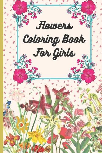 Flowers Coloring Book For Girls