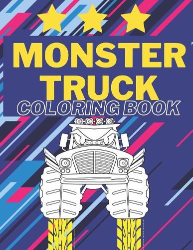 Monster Truck Coloring Book