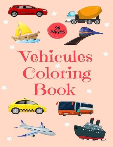 Vehicles Coloring Book