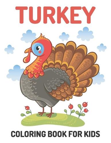Turkey coloring book for kids