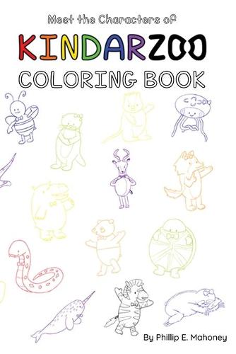 Meet the Characters of KINDARZOO Coloring Book