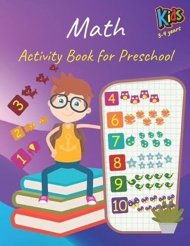 Math Activity Book for Preschool