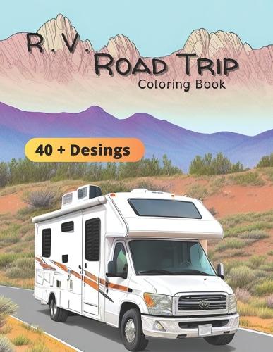 RV Road Trip Coloring Book
