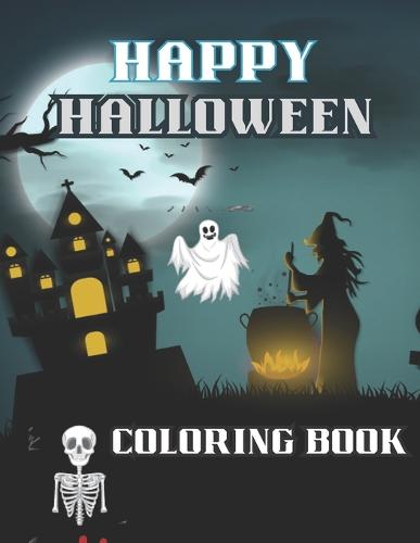 happy Halloween coloring book