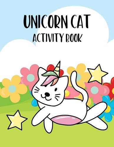 Unicorn Cat Activity Book