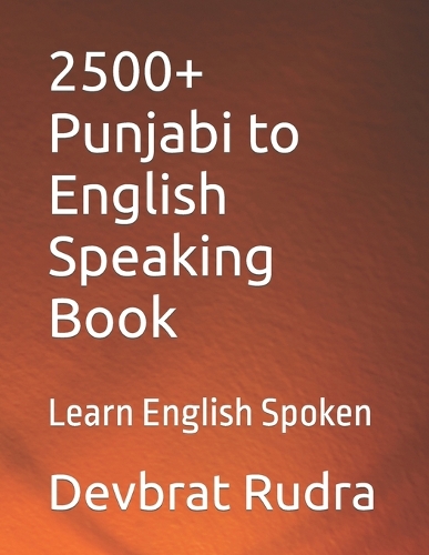 2500+ Punjabi to English Speaking Book