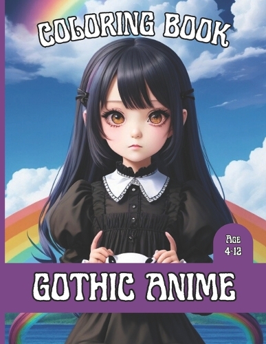 Gothic Anime Coloring Book for Kids