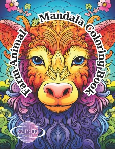 Farm Animal Mandala Coloring Book