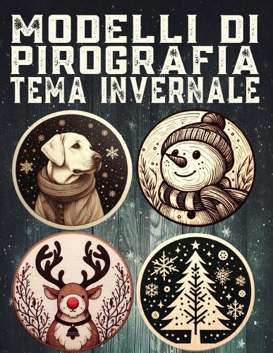 Modelli di pirografia a tema invernale