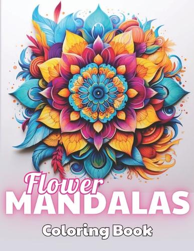 Flower Mandalas Coloring Book
