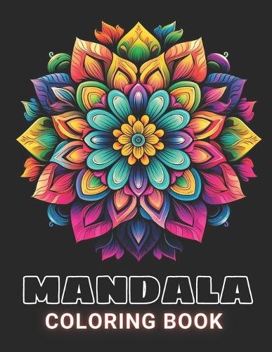 Flower Mandalas Coloring Book