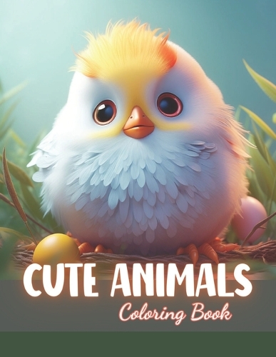 Cute Animals Coloring Book for Kids