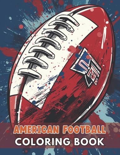 American Football Coloring Book