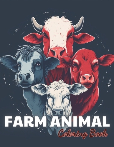Farm Animal Mandala Coloring Book