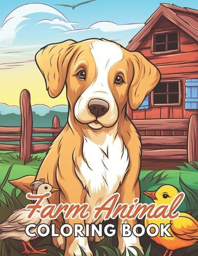 Farm Animal Mandala Coloring Book