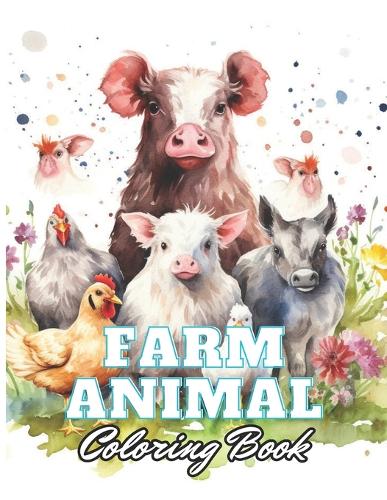 Farm Animal Mandala Coloring Book
