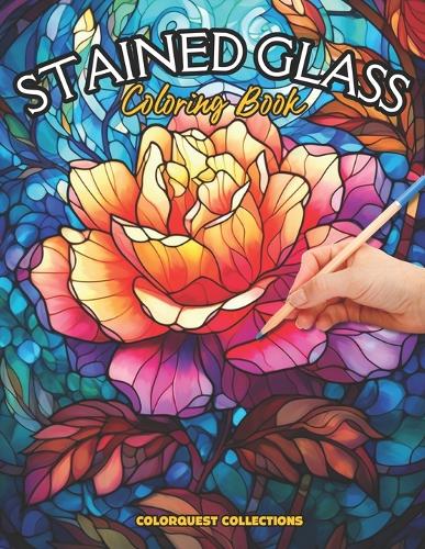 Stained Glass Coloring Book